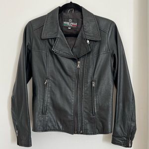 Leather jacket